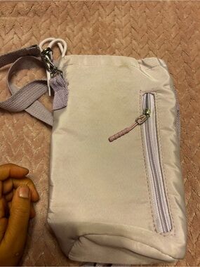 Water Bottle Compact Lilac Crossbody Bag for Women